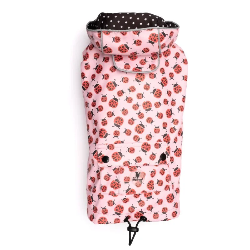 Pet custom clothesLadybug London Raincoat