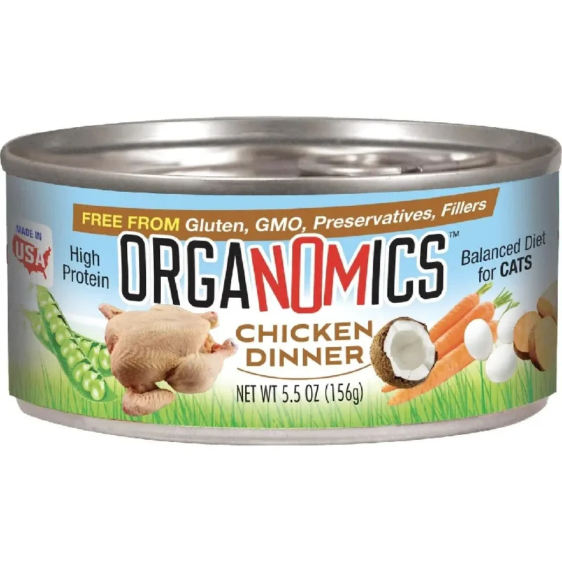 - Degradable pet feces bagEvanger's OrgaNOMics Chicken Dinner Grain-Free Pate Wet Cat Food 24/5.5oz