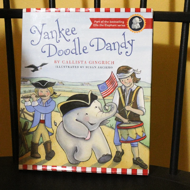  -Anti-scratch sofa protective coverYankee Doodle Dandy (Ellis the Elephant)