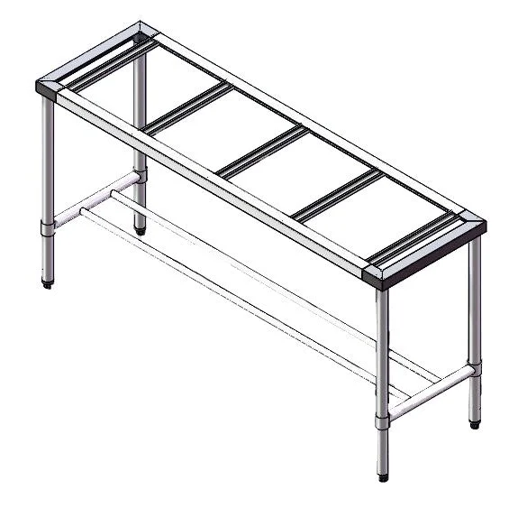 -Anti-scratch sofa protective coverModular Systems S/S Legs With Double Centre Brace 500Mm Deep 1500-5-WB-S -Anti-scratch sofa protective coverModular Systems S/S Legs With Double Centre Brace 500Mm Deep 1500-5-WB-S