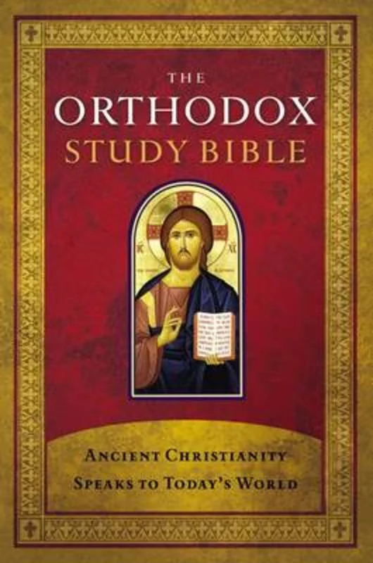 - Organic cotton dog bibsThe Orthodox Study Bible, Hardcover