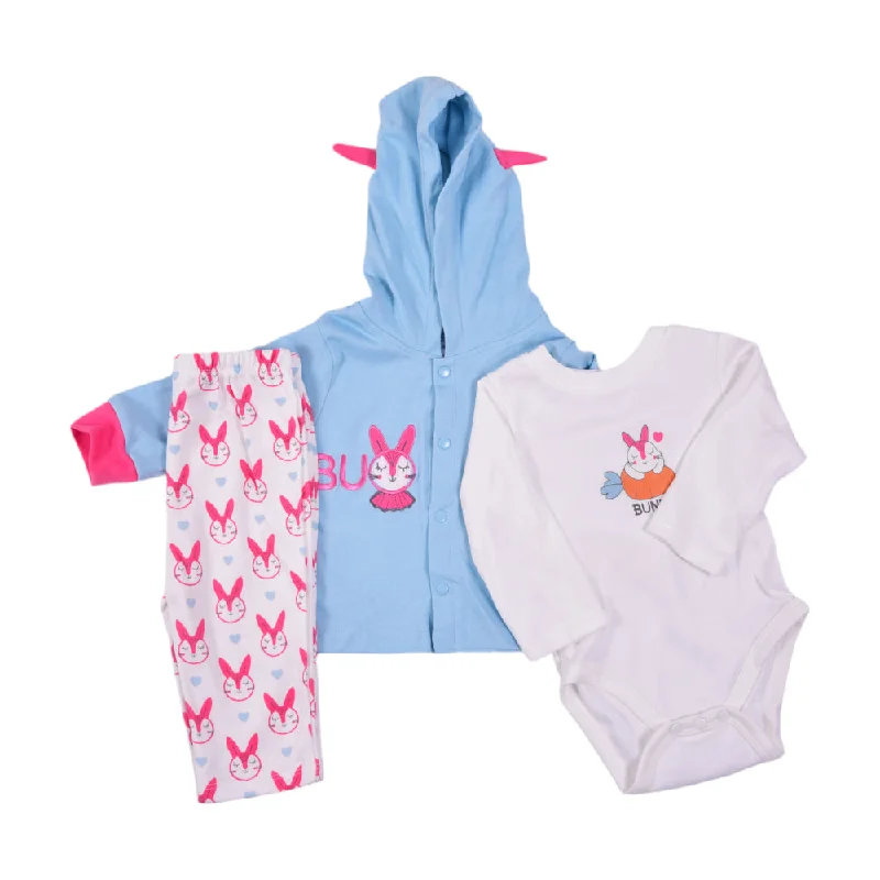 - Winter warm clothes for short-haired dogsGIRLS L/S 3PC PAJAMA SUIT MZW-24 6-9M 239-031 THAI