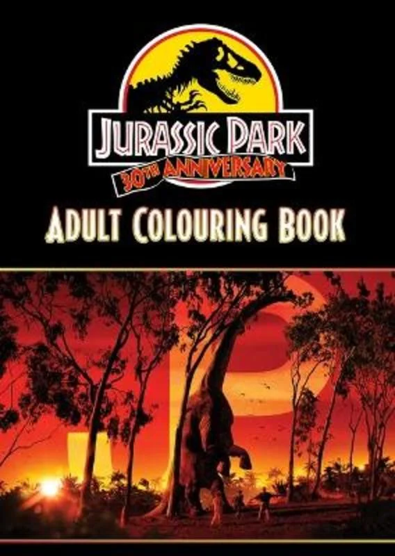 - Winter dog thick down jacketJurassic Park 30th Anniversary: Adult Colouring Book (Universal)