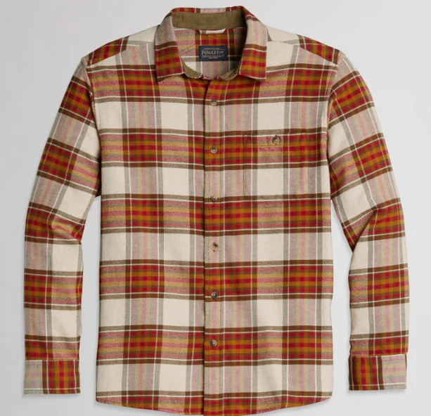 - Parrot climbing and standing wooden framePendleton Men's Fremont Double-Brushed Flannel Shirt - Parrot climbing and standing wooden framePendleton Men's Fremont Double-Brushed Flannel Shirt