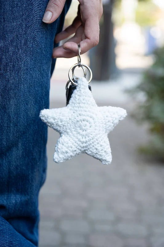 - Car dog seat beltStar Keychain (Crochet)