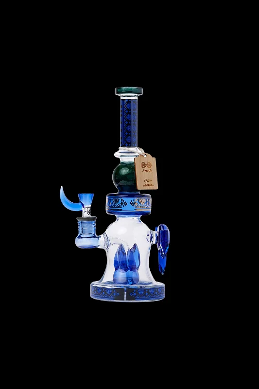 ---Chech Glass Spartan Soldier Bong