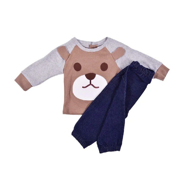 - Rabbit grass rack to prevent waste food boxBOYS L/S 2PC PAJAMA SUIT MZW-24 0-3M 239-012 - Rabbit grass rack to prevent waste food boxBOYS L/S 2PC PAJAMA SUIT MZW-24 0-3M 239-012