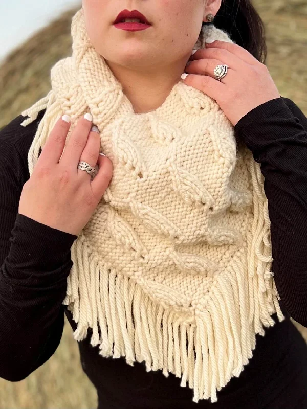 - ​​Pet toys under    yuanKnit Kit - Snowdrop Cowl