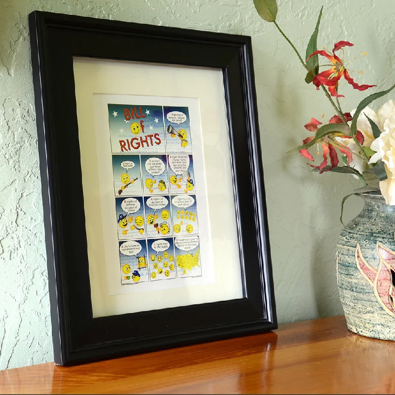 - Parrot climbing and standing wooden frameAmending America Emoji Matted Print