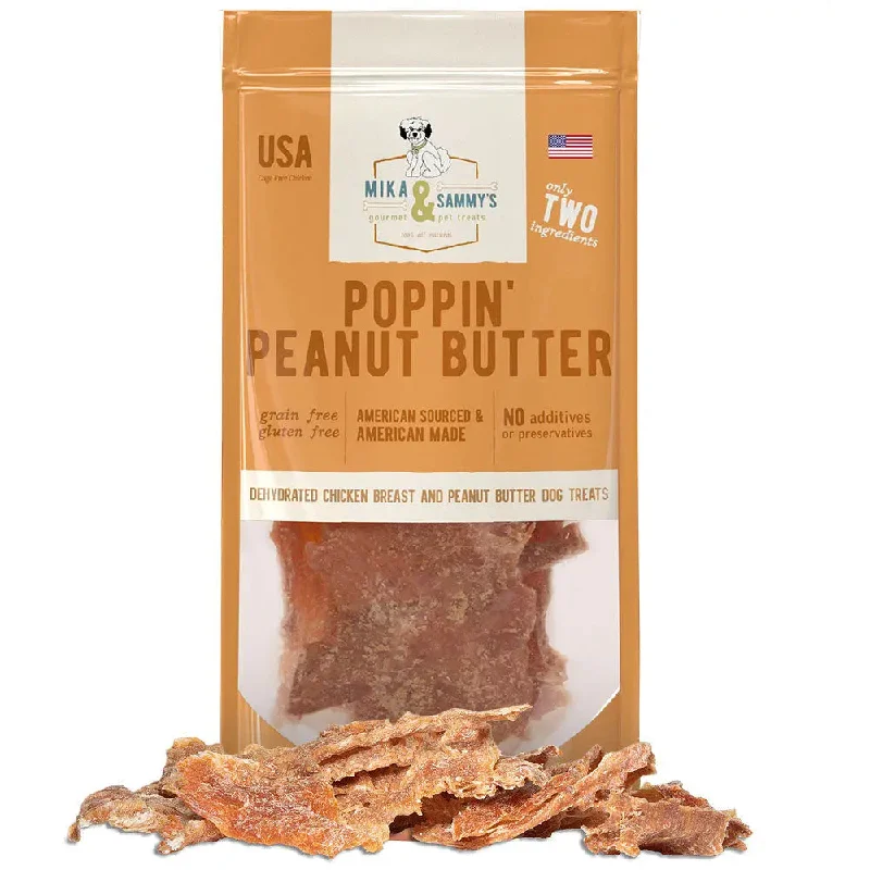 - Organic cotton dog bibsMika & Sammy’s Poppin’ Peanut Butter Dehydrated Dog Treats 5oz - Organic cotton dog bibsMika & Sammy’s Poppin’ Peanut Butter Dehydrated Dog Treats 5oz