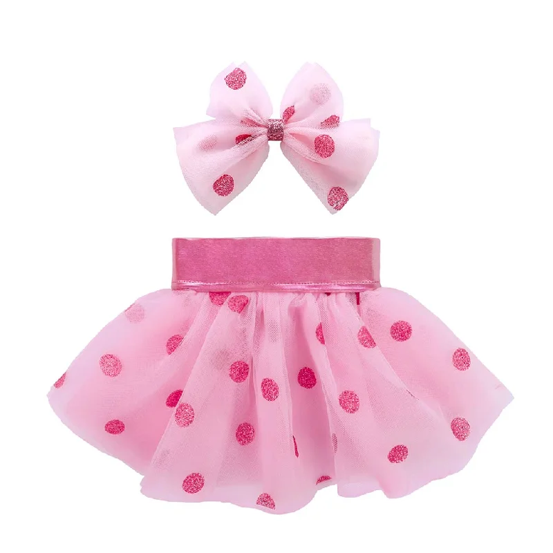 - Pet fence foldable indoorPolka Dot Dog Birthday Tutu + Hair Bow