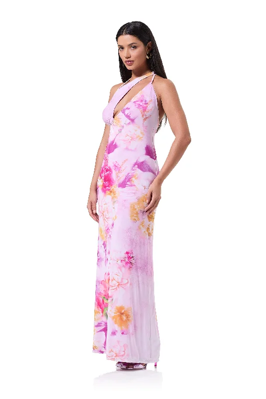 Suzanne Maxi Dress - Floral Portrait