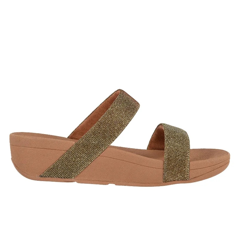 Fitflop Lottie Glitzy Slide R23-667 (Gold)