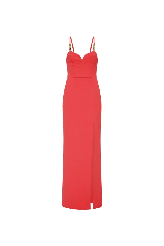 Piero Gown Tangerine