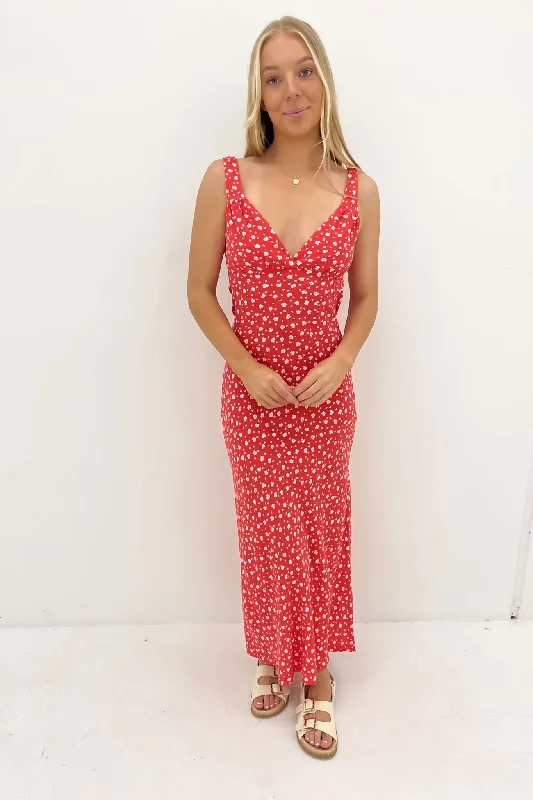 Gigi Floral Maxi Dress Print