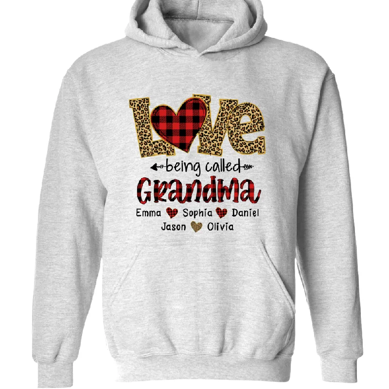 Love Being Called Grandma With Grandkids TH Hoodie