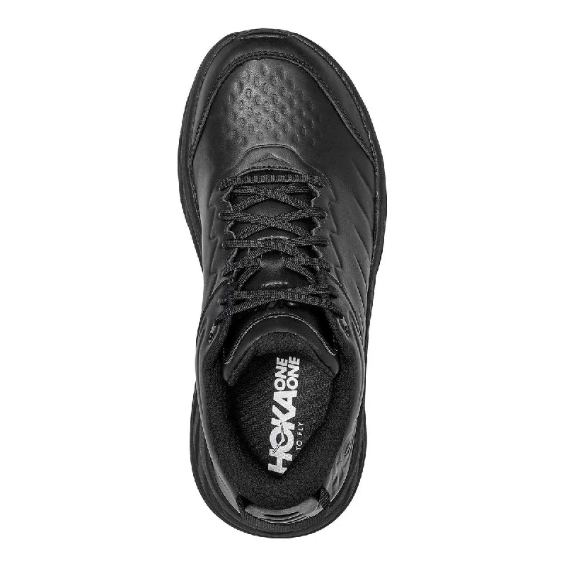 Hoka One One Women's Bondi SR Black Leather